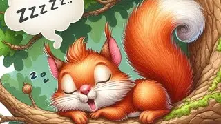 Fun Calming Bedtime Story About Energetic Little Squirrels | Bedtime Stories For Kids
