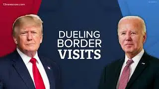 President Joe Biden and former President Donald Trump visited the southern border