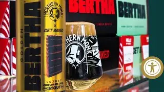 GOLDEN BERTHA // GET BAKED X NORTHERN MONK // CARAMEL & CHOCOLATE STOUT // 8.4% Beer Review 