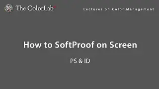 How to SoftProof on Screen in Photoshop and InDesign (HD | KOR)