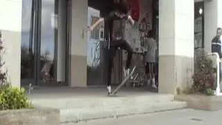 Funny skateboard bail