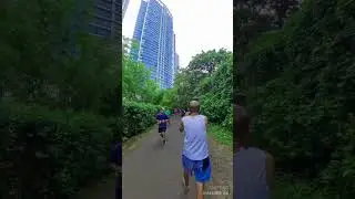 BGC Greenway Park Insta360 X4 Running #jogging #running #boston12 #bgcgreenwaypark