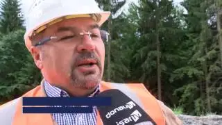 Baustellenf&uuml;hrung &ndash; B&uuml;rgermeister auf B11-Besichtigungstour