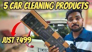 Best Car cleaning accessories for ₹499 😳 | Car cleaning products review Tamil