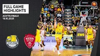 EWE Baskets Oldenburg vs. Fitness First W&uuml;rzburg Baskets - Full Game Highlights - Matchday 1, 25/26