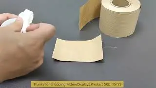 15723 water activated reinforced brown tape diy craft box packaging sealing tape fixturedisplays
