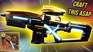 YOU SHOULD CRAFT THIS AUTO RIFLE WHILST YOU STILL CAN! (Only One Of It's Kind)