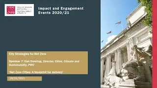 City Strategies for Net Zero | Session 2 | Part 7 | Dan Dowling