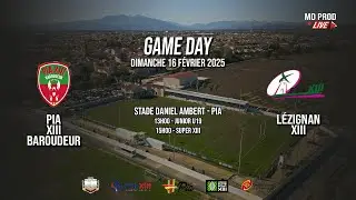 SUPER XIII - Championnat de France  - Journée 15 - PIA XIII BAROUDEUR VS LEZIGNAN XIII
