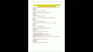 Music Appreciation Final EMCC QUESTIONS WITH COMPLETE SOLUTIONS 202320243589
