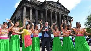 Tour through Preston city,  Lancashire, England, United Kingdom