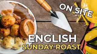 Cooking With Tools | Cooking a Sunday Roast on a Construction Site