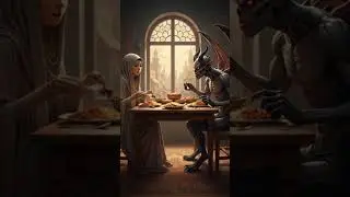 When &ldquo;Bismillah&rdquo; Burns the Devil Away | #ai #allah #quran #islam #shorts