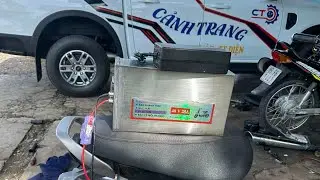 KHỐI PIN 48v25ah THAY THẾ 4 ACQUY LỚN TRÊN XE ĐIỆN YADEA #zalo0944099272 #cảnhtrangxemáyxeđiện