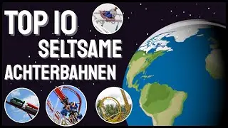 🎢 Top 10 seltsame Achterbahnen von denen du noch nie geh&ouml;rt hast!