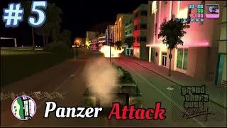 Panzer Attack || Panzer attack GTA Vice city || BIG BANG || Police attack #gta  #vicecity