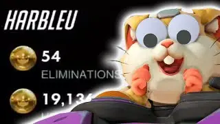 54 ELIMS! HARBLEU SIGMA + HAMMOND GAMEPLAY OVERWATCH SEASON 29 TOP 500