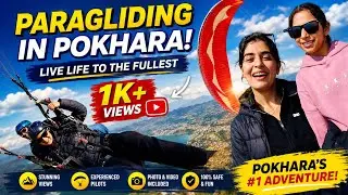 Live Life to the Fullest 🪂 Paragliding in Pokhara | TMH Adventure
