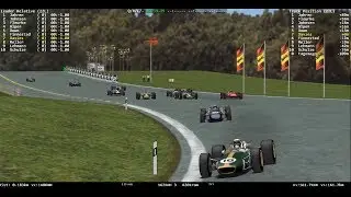 Historic F1 Esports League Live from Sachsenring raceway - forth race of the - 2020 season
