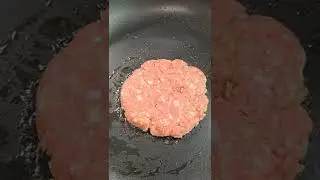 Pan Fry Hamburger Patty