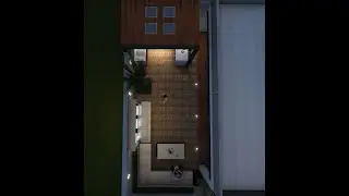 ✔DISEÑO DE PATIO CON ASADOR, JARDÍN 🍀 Y CASCADA MURO LLORON |  INCREIBLE AREA DE CONVIVENCIA