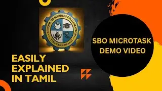 Sbo micro Taks work demo video explananied in tamil #sbo #microtasks #parttimejob #digitalmarketing 