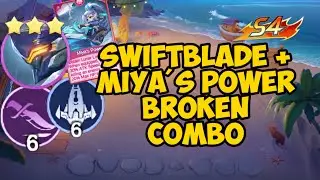 OVERPOWERED COMBO SWIFTBLADE MIYA CARD #magicchess #mobilelegends #mcgg #mlbbcreatorcamp #mlbb #ml
