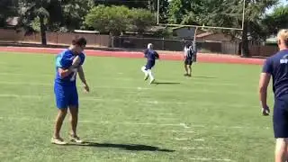 Highly-touted freshman vies for Downey&rsquo;s starting QB job