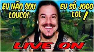 NOVA SEASON AO VIVO 😱 RUSHANDO MESTRE | LOL
