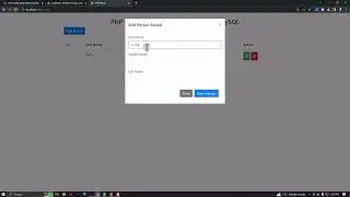 PHP CRUD Using PDO Connection with Source Code