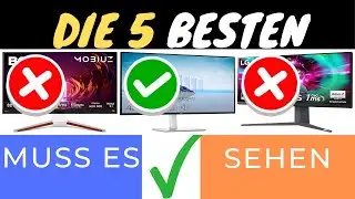 DIE TOP 3 4K MONITORE 32 ZOLL F&Uuml;R GAMING & ARBEIT 2025 🎮🖥️