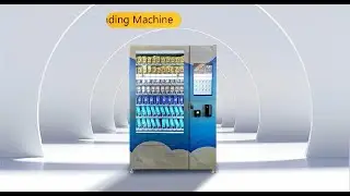 CBD Vending Machine with Age vertification Europe TCN-S800-10C(22SP)
