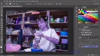 How to fix skin tone photoshop cc 2018 tutorial hindi 9/22