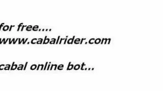 cabal online bot