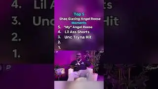 Top 5 Shaq Glazing Angel Reese Moments #shaq #nba