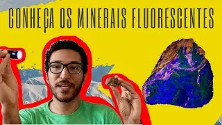 Minerais Fluorescentes. Diego Sperle. (Geologia)