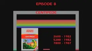 Centipede - Atari 2600 Vs Atari 5200 Vs Atari 7800