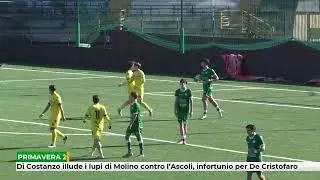 Di Costanzo illude i lupi di Molino contro l&rsquo;Ascoli, infortunio per De Cristofaro