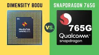 🔥🔥Mediatek Dimensity 800U VS Qualcomm Snapdragon 765G-Which is best Mid-range Chipset??🔥🔥🤔