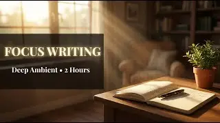 Focus Writing Music &bull; Deep Ambient Background for Concentration, Study & Creative Flow