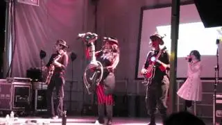 Steampunk Worlds Fair and Steam Powered Giraffe!!