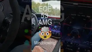 Mercedes EQE 53 AMG - 0-100 MIND-BLOWING 🤯! #shorts