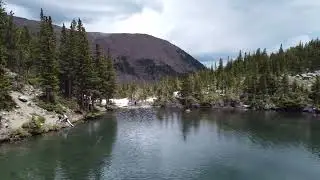 Drone View Over Colorado&rsquo;s Front Range &mdash; Aerial Look at Mountain Landscapes
