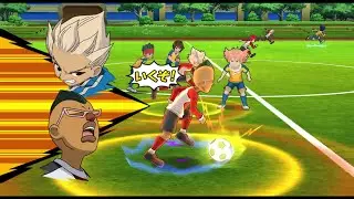 Inazuma Eleven Go Strikers 2013 - Prominence vs Shinsei Raimon 4.0 Wii 1080p (Dolphin/Gameplay)