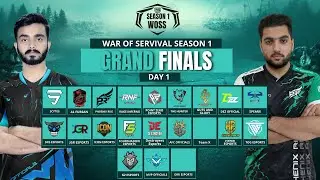 [URDU] 2026 Pubg Mobile War Of Survival S1 | GRAND FINALS DAY 1 | S9