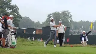 Dustin Johnson Driver Swing at Whistling Straits