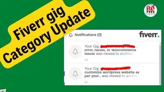 Fiverr Gig Category Changing Update | 2022