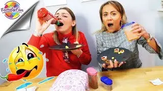 wer als letzter AUFHÖRT SCHARFES zu ESSEN GEWINNT die MYSTERY BOX🤣 Family Fun