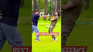 Best Self Defence Technique Against Pistol #bestselfdefense #martialarts #taekwondo #kravmaga
