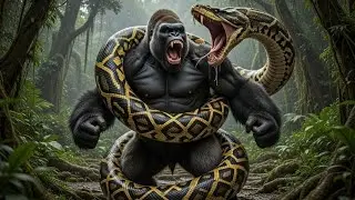 King Kong vs Titanoboa &mdash; The Most Dangerous Hunt Ever Recorded | Cinematic Monster Battle 